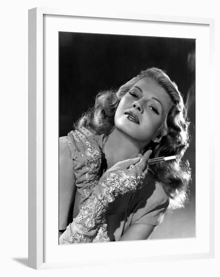 Rita Hayworth, 1940s-null-Framed Photo