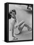 Rita Hayworth, 1945-null-Framed Stretched Canvas