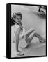 Rita Hayworth, 1945-null-Framed Stretched Canvas