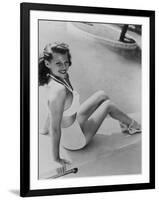 Rita Hayworth, 1945-null-Framed Photographic Print