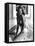 RITA HAYWORTH (b/w photo)-null-Framed Stretched Canvas