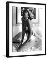 RITA HAYWORTH (b/w photo)-null-Framed Photo