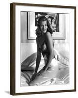 RITA HAYWORTH (b/w photo)-null-Framed Photo