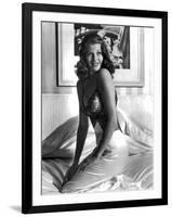 RITA HAYWORTH (b/w photo)-null-Framed Photo