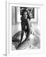 RITA HAYWORTH (b/w photo)-null-Framed Photo