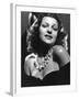 Rita Hayworth (born as Margarita Cansino, 1918 - 1987), here 1942 (b/w photo)-null-Framed Photo