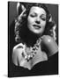 Rita Hayworth (born as Margarita Cansino, 1918 - 1987), here 1942 (b/w photo)-null-Stretched Canvas