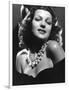 Rita Hayworth (born as Margarita Cansino, 1918 - 1987), here 1942 (b/w photo)-null-Framed Photo