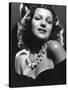 Rita Hayworth (born as Margarita Cansino, 1918 - 1987), here 1942 (b/w photo)-null-Stretched Canvas
