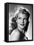 Rita Hayworth (born as Margarita Cansino, 1918 - 1987), here 1946 (b/w photo)-null-Framed Stretched Canvas