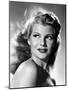 Rita Hayworth (born as Margarita Cansino, 1918 - 1987), here 1946 (b/w photo)-null-Mounted Photo