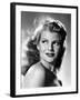 Rita Hayworth (born as Margarita Cansino, 1918 - 1987), here 1946 (b/w photo)-null-Framed Photo