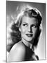 Rita Hayworth (born as Margarita Cansino, 1918 - 1987), here 1946 (b/w photo)-null-Mounted Photo