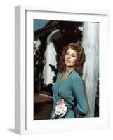 Rita Hayworth (born as Margarita Cansino, 1918 - 1987), here 1948 (photo)-null-Framed Photo