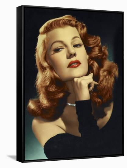 Rita Hayworth. "Gilda" 1946, Directed by Charles Vidor-null-Framed Stretched Canvas