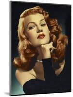 Rita Hayworth. "Gilda" 1946, Directed by Charles Vidor-null-Mounted Photographic Print