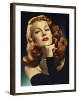 Rita Hayworth. "Gilda" 1946, Directed by Charles Vidor-null-Framed Photographic Print