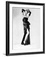 Rita Hayworth, Gilda, 1946-null-Framed Photographic Print