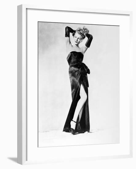 Rita Hayworth, Gilda, 1946-null-Framed Photographic Print