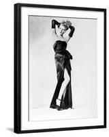 Rita Hayworth, Gilda, 1946-null-Framed Photographic Print