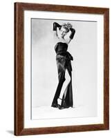 Rita Hayworth, Gilda, 1946-null-Framed Photographic Print