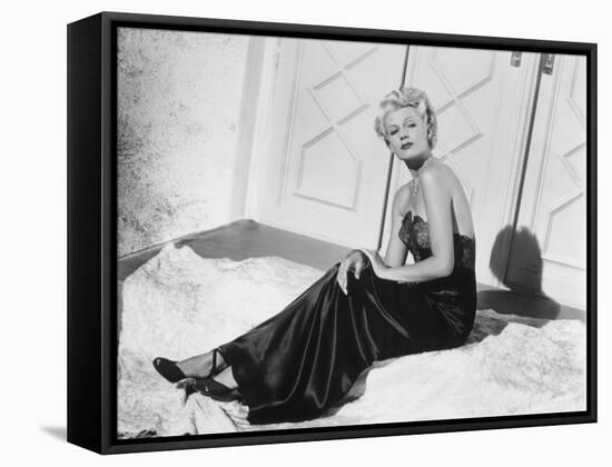 Rita Hayworth, The Lady from Shanghai, 1947-null-Framed Stretched Canvas