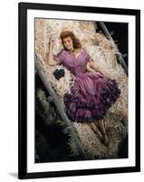 Rita Hayworth, The Loves of Carmen, 1948-null-Framed Photographic Print