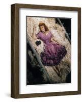 Rita Hayworth, The Loves of Carmen, 1948-null-Framed Photographic Print