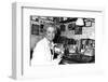 Rita Levi-Montalcini Sitting at a Desk-null-Framed Photographic Print