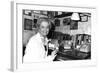 Rita Levi-Montalcini Sitting at a Desk-null-Framed Photographic Print