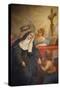 Rita of Cascia, Patron Saint of the Impossible, Abused Wives and Widows-Godong-Stretched Canvas