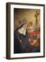 Rita of Cascia, Patron Saint of the Impossible, Abused Wives and Widows-Godong-Framed Photographic Print