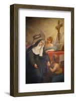 Rita of Cascia, Patron Saint of the Impossible, Abused Wives and Widows-Godong-Framed Photographic Print