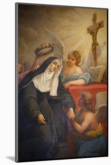 Rita of Cascia, Patron Saint of the Impossible, Abused Wives and Widows-Godong-Mounted Photographic Print