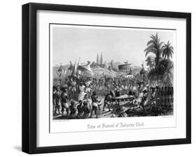 Rites at Funeral of Ashantee Chief-A Thom-Framed Giclee Print
