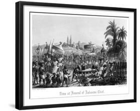 Rites at Funeral of Ashantee Chief-A Thom-Framed Giclee Print