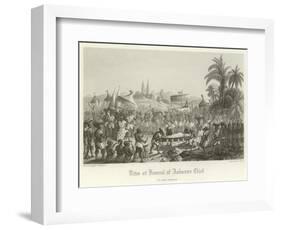 Rites at the Funeral of an Ashanti Chief-null-Framed Giclee Print