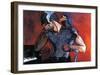 Ritratto di Tom Waits, 1986-Andrea Pazienza-Framed Art Print