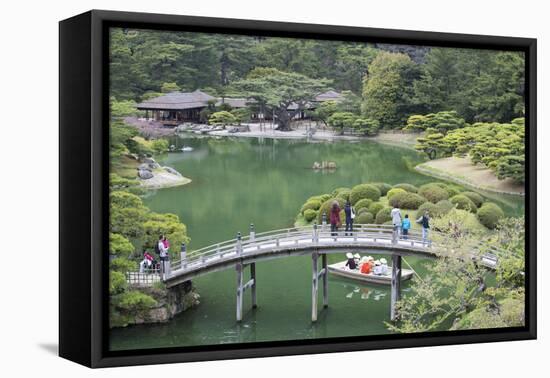 Ritsurin-Koen, Takamatsu, Shikoku, Japan-Ian Trower-Framed Stretched Canvas