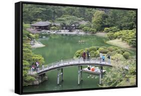 Ritsurin-Koen, Takamatsu, Shikoku, Japan-Ian Trower-Framed Stretched Canvas