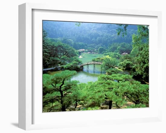 Ritsurin Park, Takamatsu, Shikoku, Japan-Dave Bartruff-Framed Premium Photographic Print