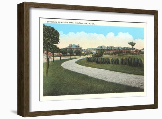 Ritter Park, Huntington, West Virginia-null-Framed Art Print