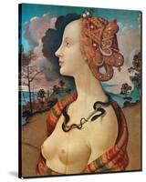 Rittrato di Simonetta Vespucci-Piero di Cosimo-Stretched Canvas