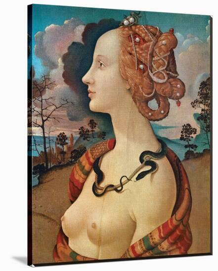 Rittrato di Simonetta Vespucci-Piero di Cosimo-Stretched Canvas