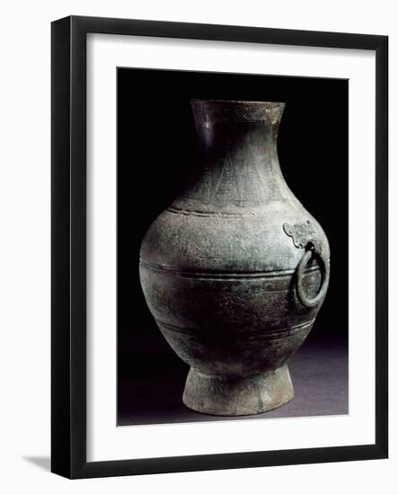 Ritual Food Vessel, China, Warring States Period, 5th-3rd Century BC-null-Framed Giclee Print