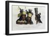 Ritual Headdresses Worn by Natives of California, from 'Voyage Pittoresque Autour Du Monde',…-Ludwig Choris-Framed Giclee Print