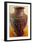 Ritual Wine Vessel and Turtle-Monster Mask-null-Framed Giclee Print