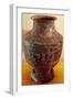 Ritual Wine Vessel and Turtle-Monster Mask-null-Framed Giclee Print