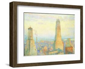 Ritz Tower, New York, 1928-William Samuel Horton-Framed Giclee Print