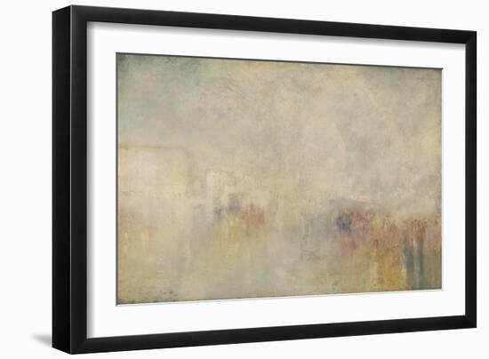 Riva Degli Schiavone, Venice: Water Fête-J. M. W. Turner-Framed Giclee Print